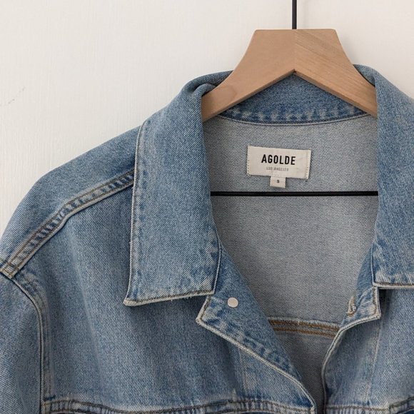 AGOLDE Charli Oversized Denim Jacket S - Picture 6 of 7